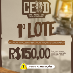 Congresso Estadual da Ordem DeMolay - CEOD/CE